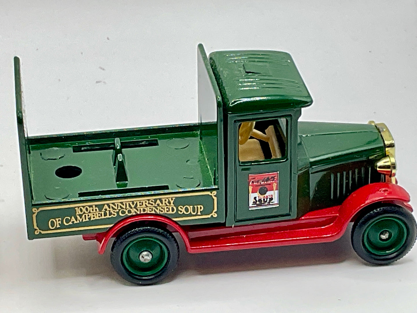 Campbell's Soup Vintage 1997 100th Anniversary Die-Cast Model Souvenir Truck Collectible in Original Box