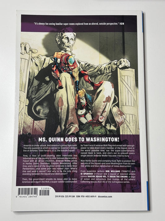 Suicide Squad Vol 7 Drain the Swamp DC Comics Paperback Comic Book Graphic Novel Oct 2018