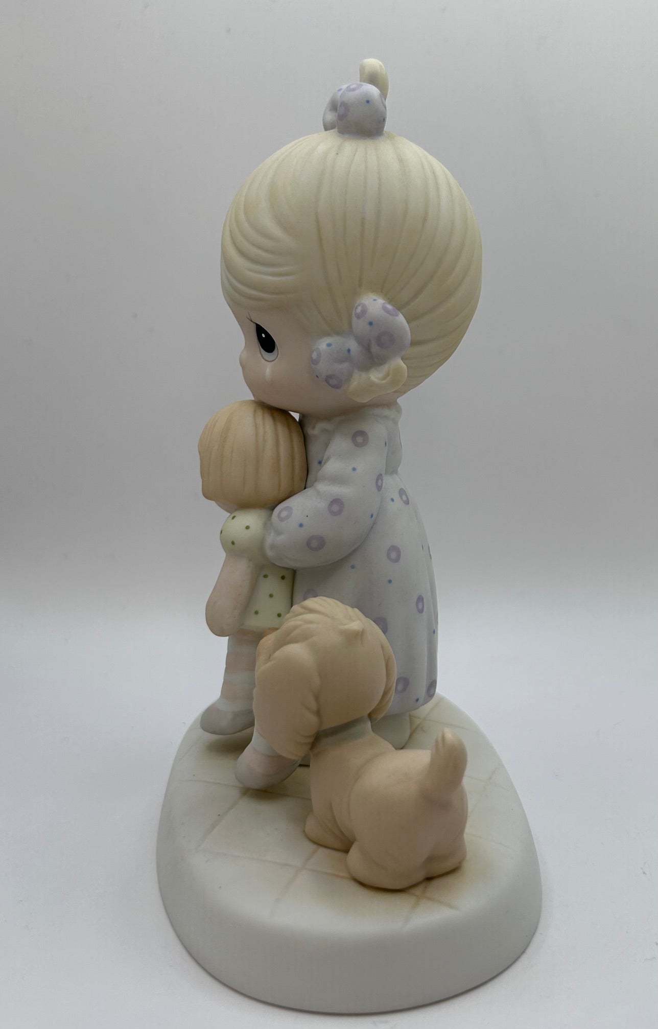 Precious Moments Vintage 1988 Something's Missing When You're Not Around Figurine Orig Box