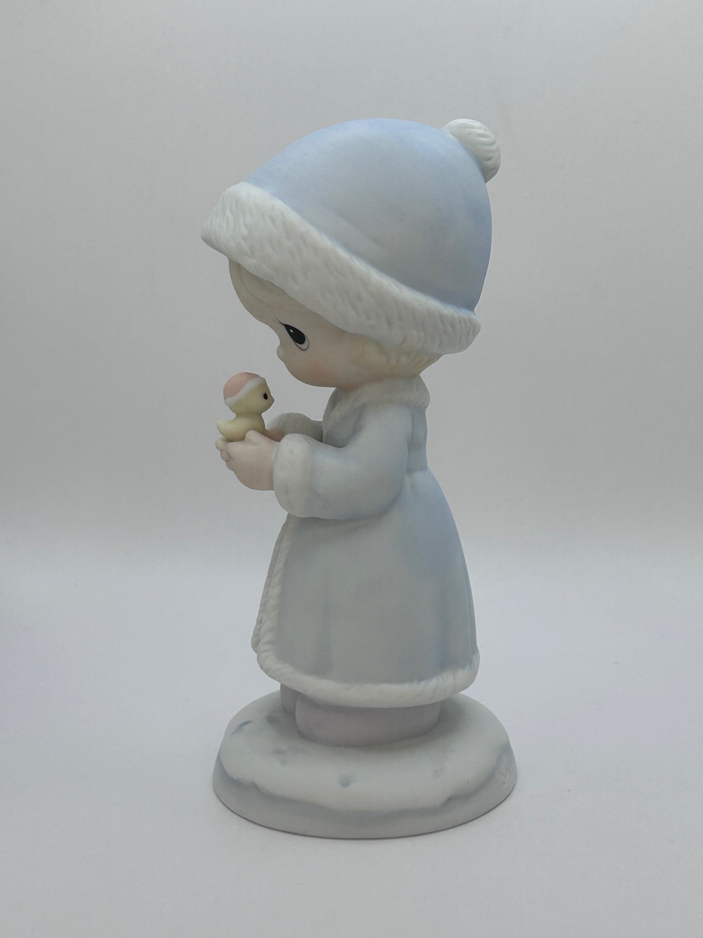 Precious Moments Vintage 1991 May Your Christmas Be Merry Special Issue Porcelain Figurine