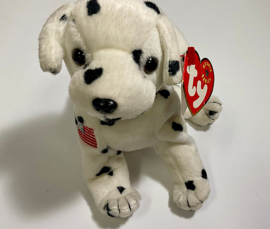 Rescue the Dog Commemorative September 11th (9/11) Beanie Baby Vintage 2001 Ty Beanie Babies Collection