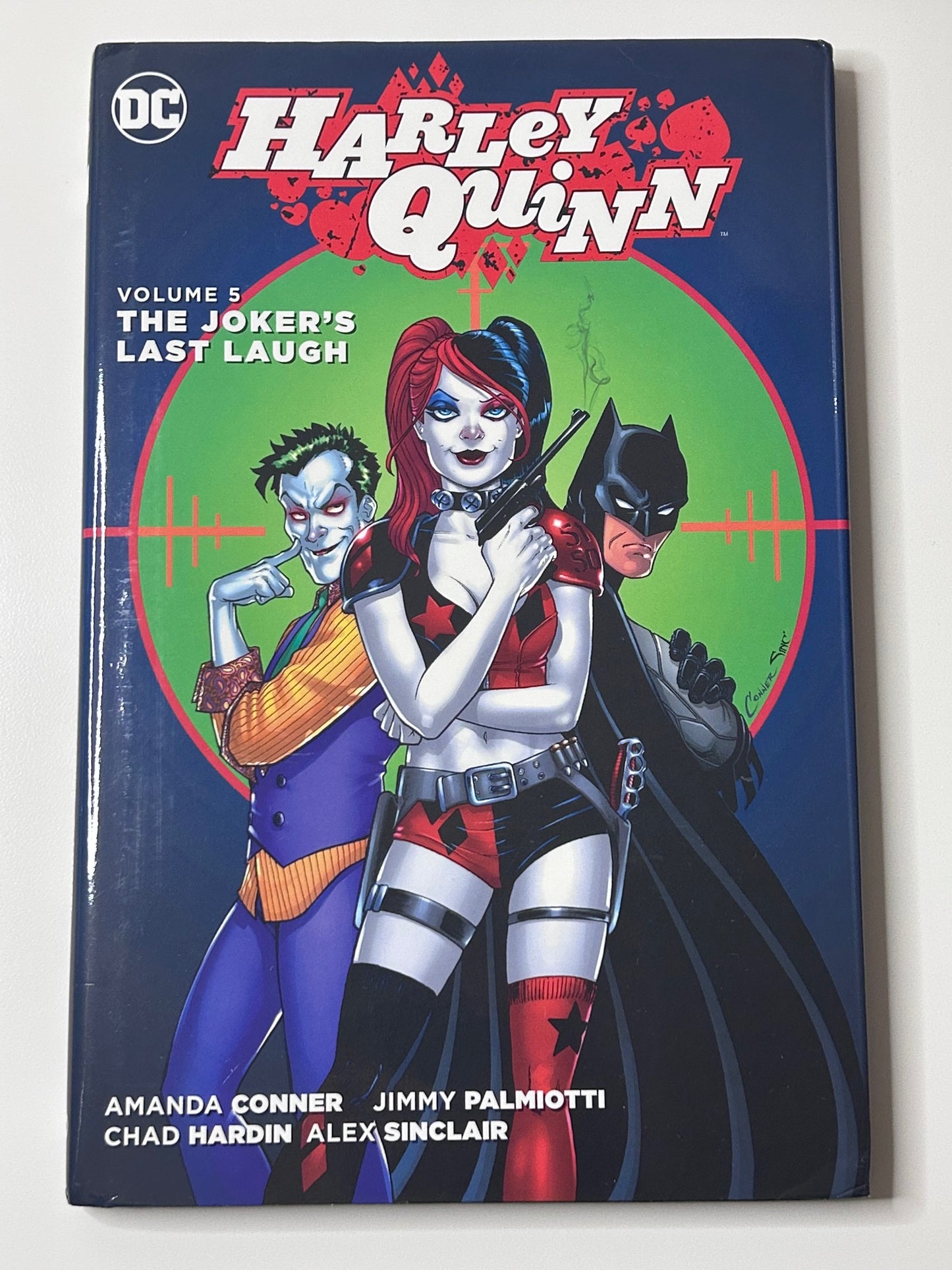 Harley Quinn 5 The Joker's Last Laugh DC Comics Hardcover Comic Book Graphic Novel Sept 2016