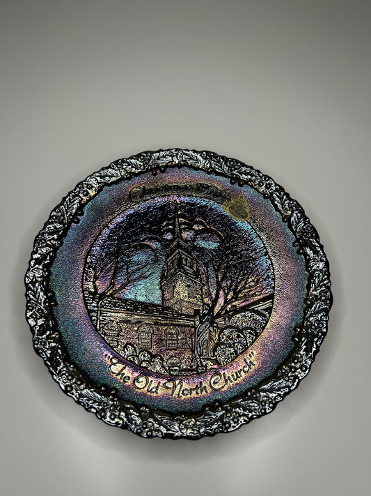 Fenton 1976 Carnival Glass Plate #7