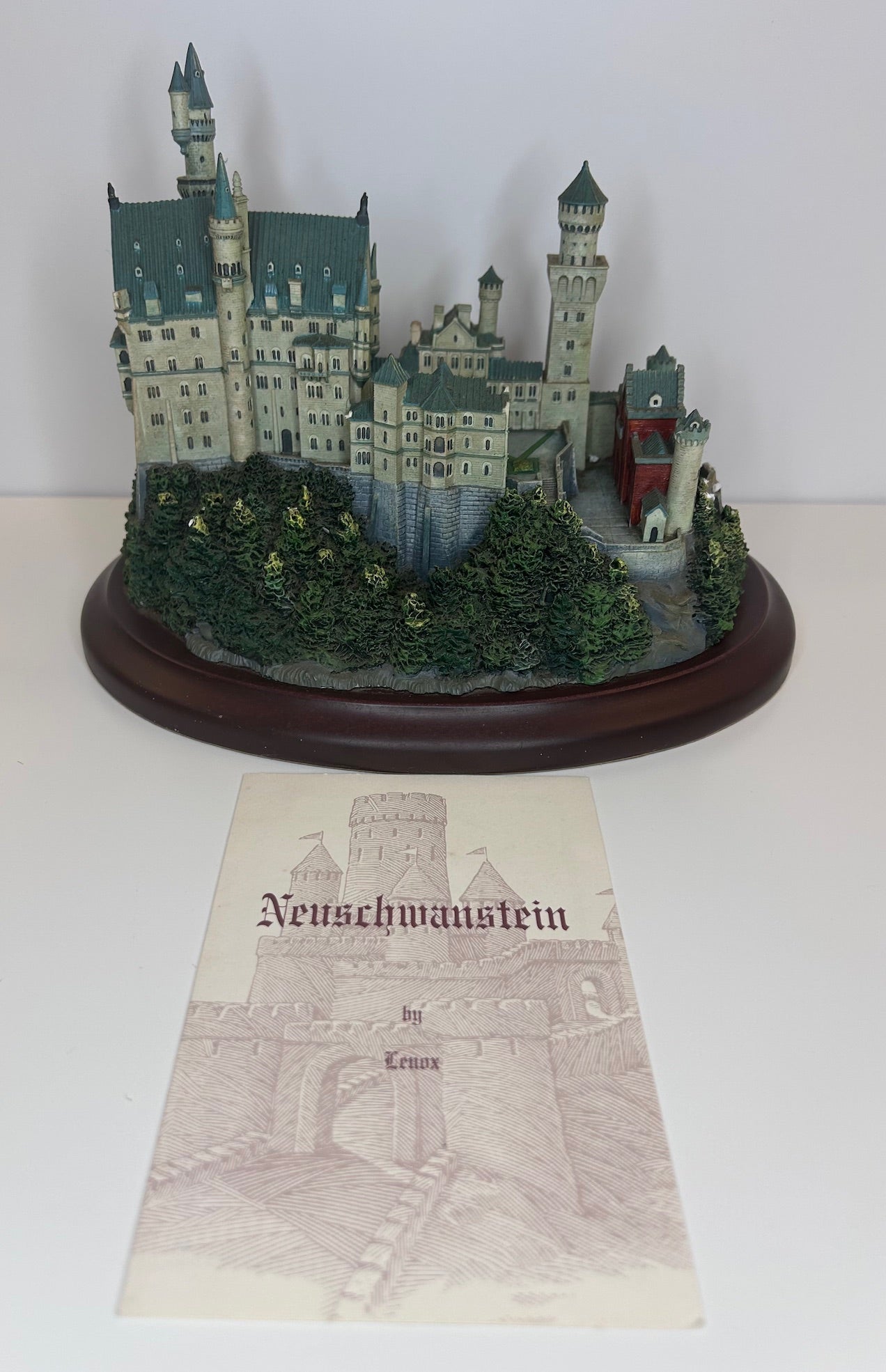 Neuschwanstein Castle Collectible Lenox Great Castles of the World Collection Original Box with COA