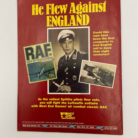 Wargamer Vol 2 Number 9 book Vintage Dec 1987