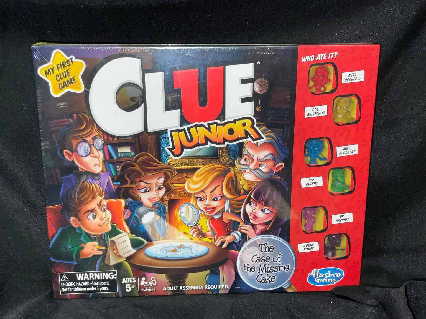 Clue Junior Board Game The Case of the Missing Cake Brand New Sealed