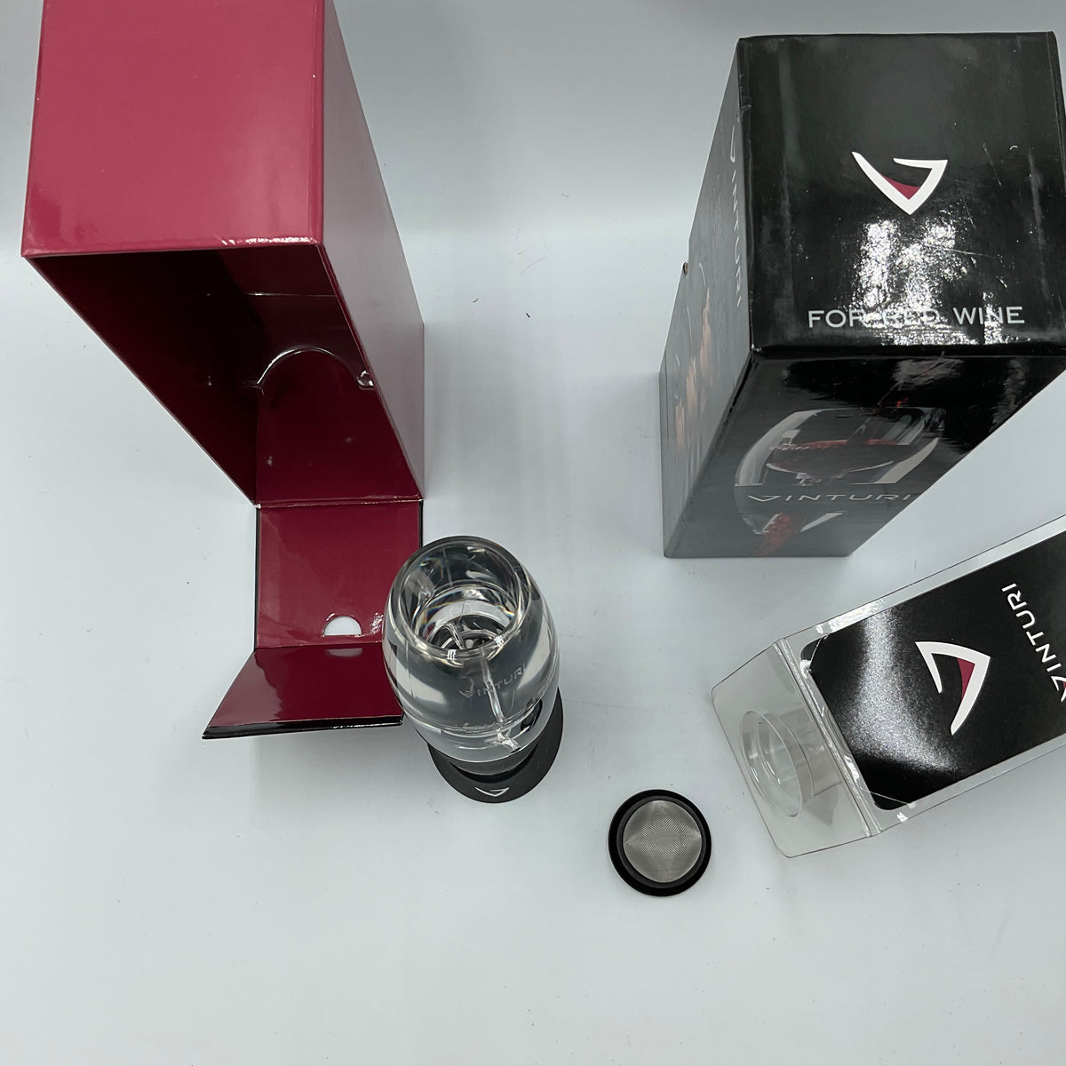 Venturi Wine Aerator (Black)