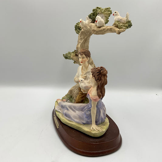 The Mirella Collection Vintage Figurine Couple In A Romatic Scene