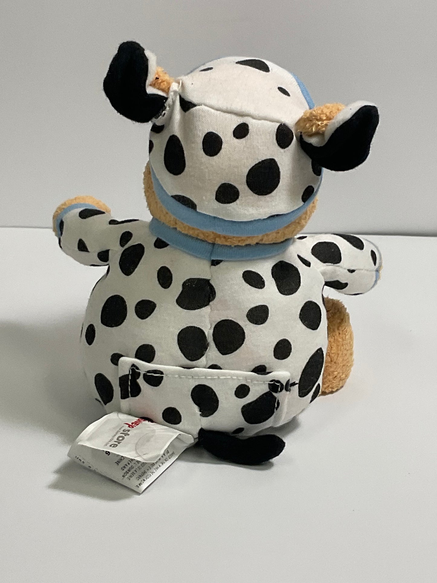 Baby Cow Pajamas Winnie the Pooh Bear Vintage Mini Beanbag Beanie Plush Disney Store Collectible