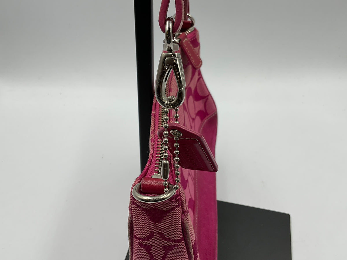 Rose Pink Coach Shoulder Bag Previously Loved