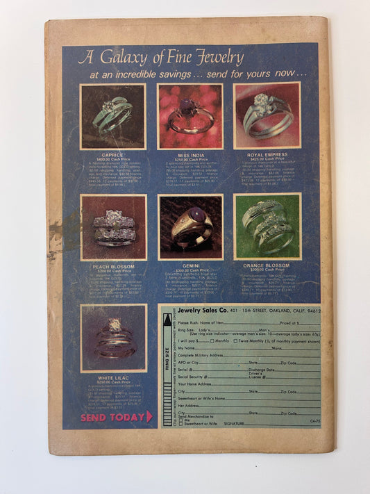 Charlton Comics All New ATTACK Vol 4 No 15 Vintage March 1975 Comic Book