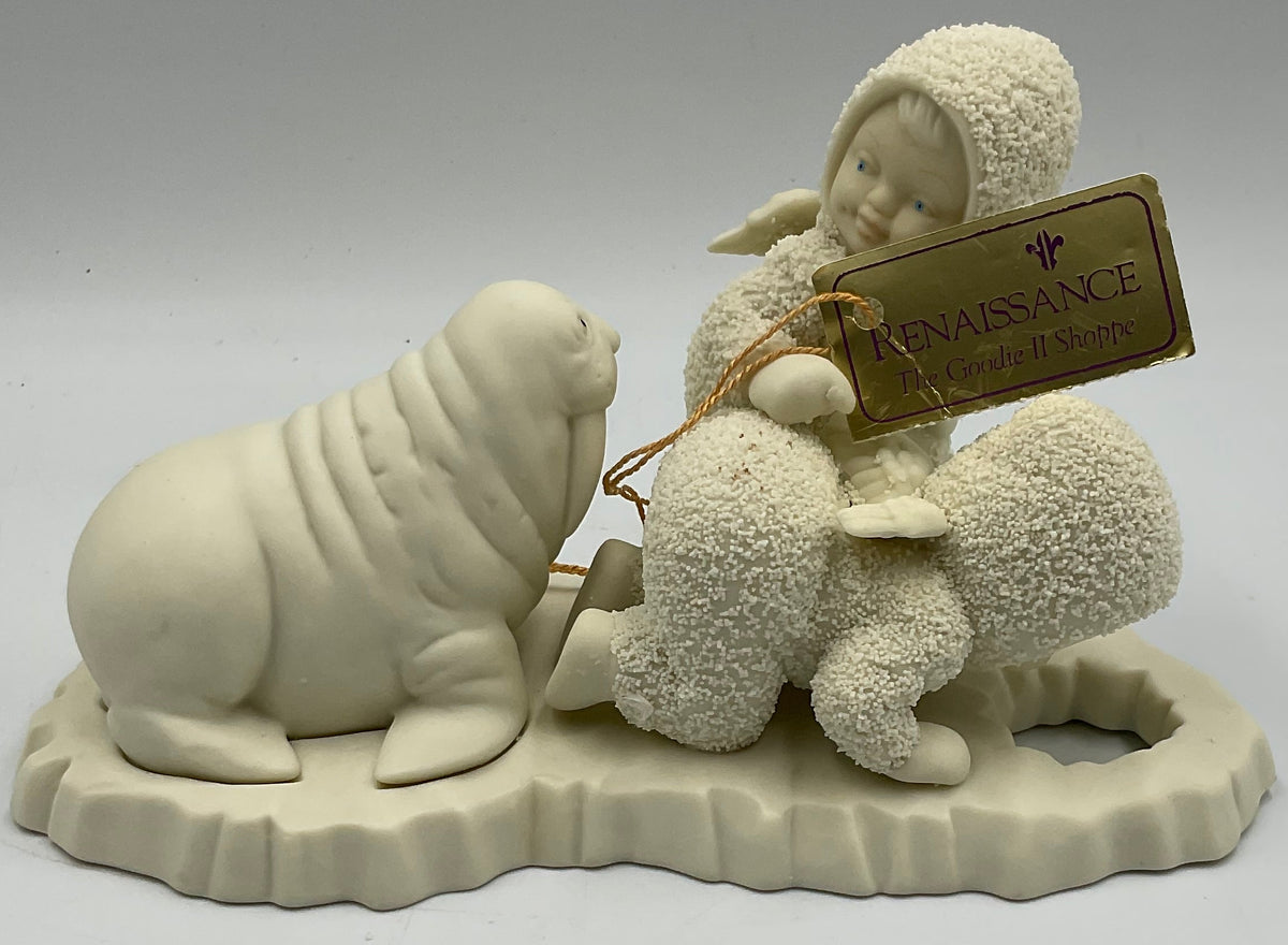 Dept 56 Snowbabies “I Can’t Find Him!” #68800 Walrus Figurine w/ Box