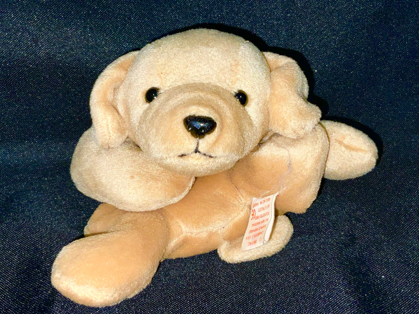 Ty Beanie Baby "Fetch" Dog Plush
