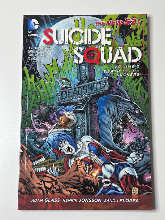 Suicide Squad Volume 3 Death is for Suckers DC Comics Comic Book 2013