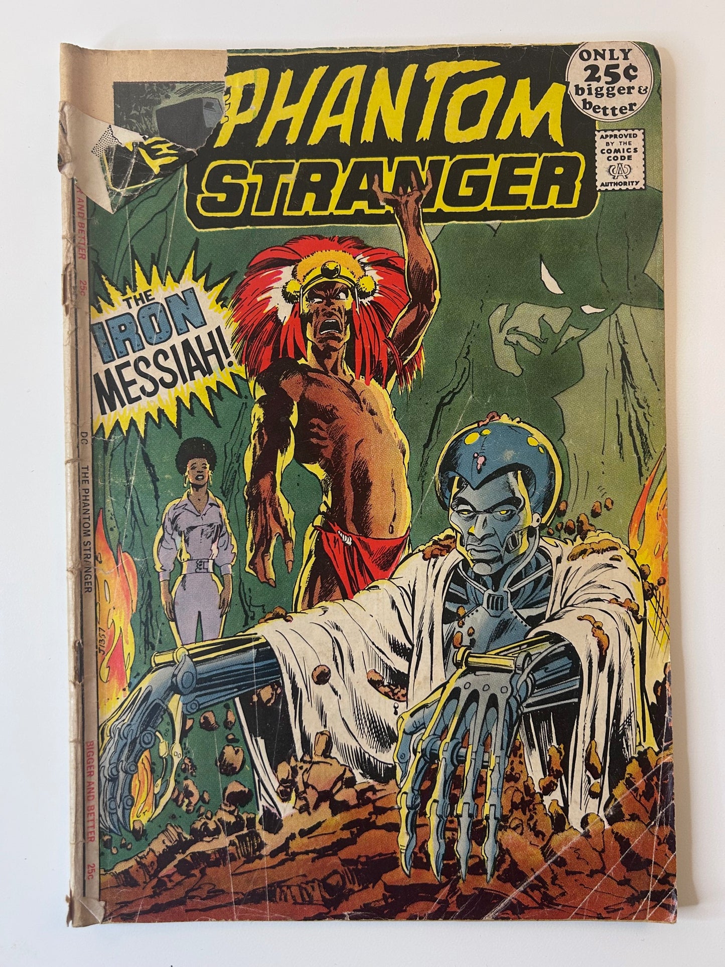 Phantom Stranger #15 “The Iron Messiah!” DC Comics Vintage 1971 Comic Book