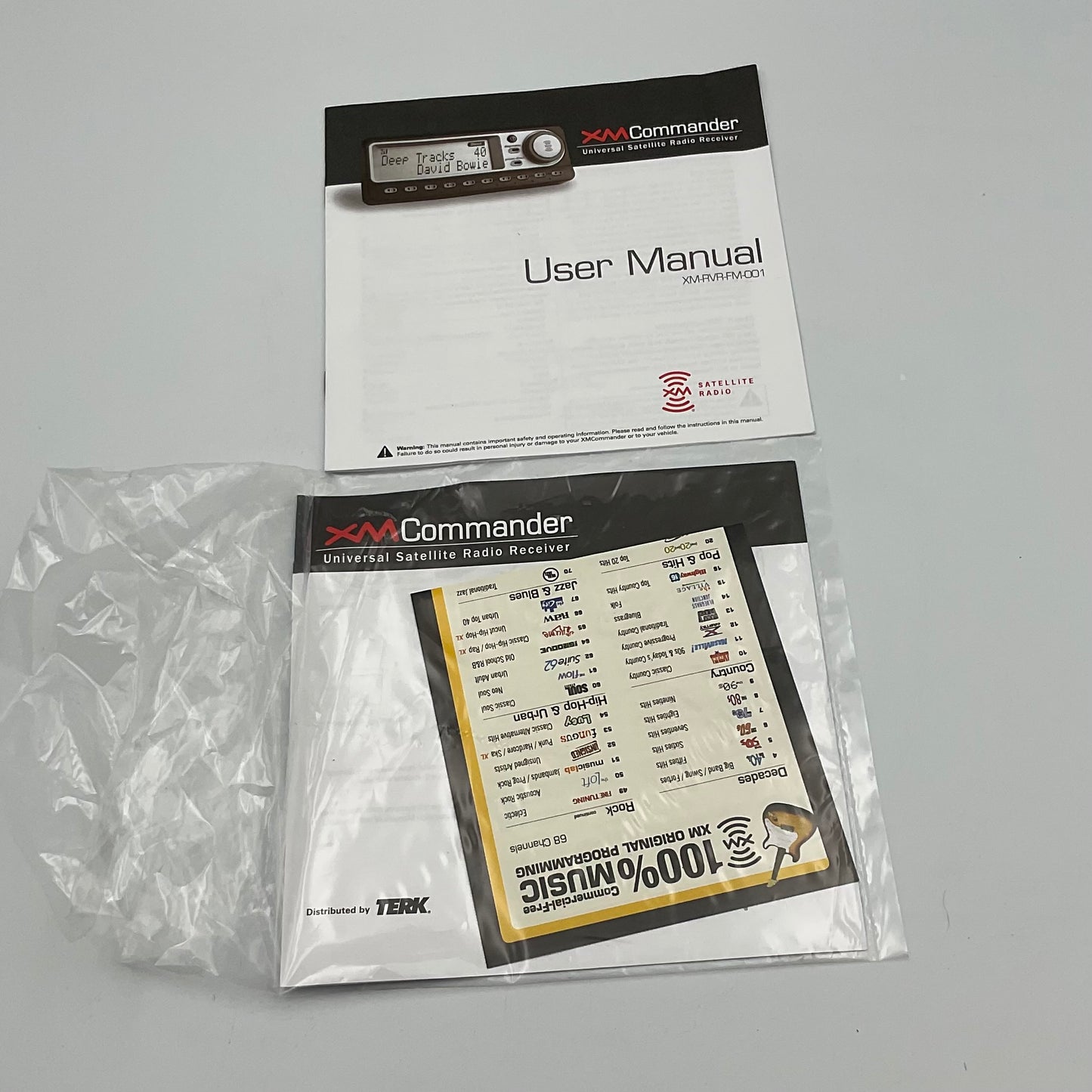 XM Commander Satellite Radio Tuner System Untested in Original Box