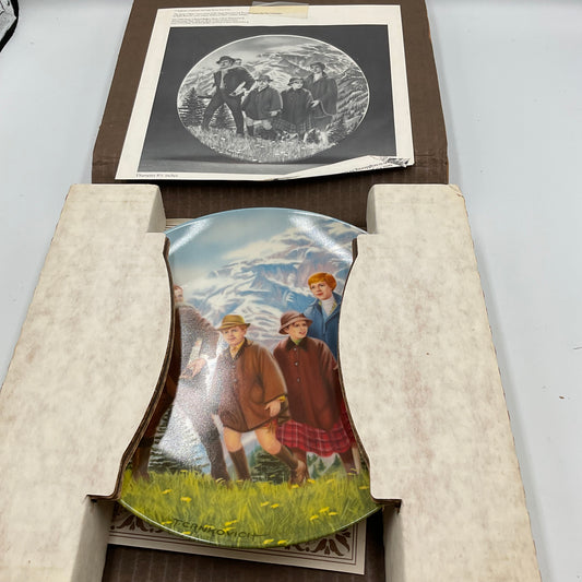 The Edwin M.Knowles China Co. Climb Ev’ry Mountain Eighth Plate in The Sound of Music