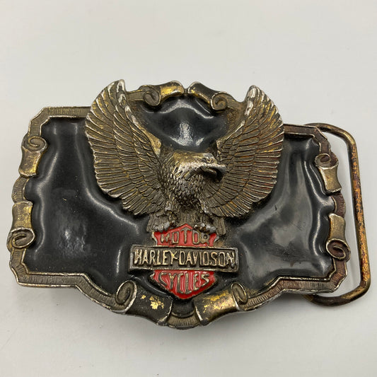 Vintage Harley-Davidson “Screaming Eagle” Belt Buckle