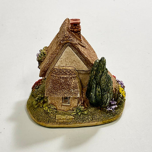 Lilliput Lane Roses Are Red Collectible Miniature Cottage Vintage 2000