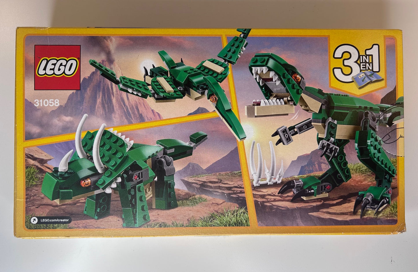 LEGO Creator 3 in 1 Mighty Dinosaurs Model Building Set New in Box