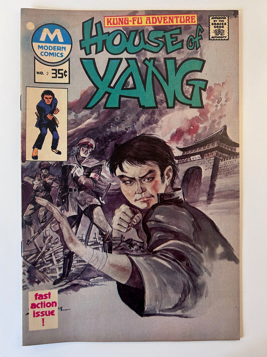 Kung-Fu Adventure #2 House of Yang Vintage 1978 Modern Comics Comic Book