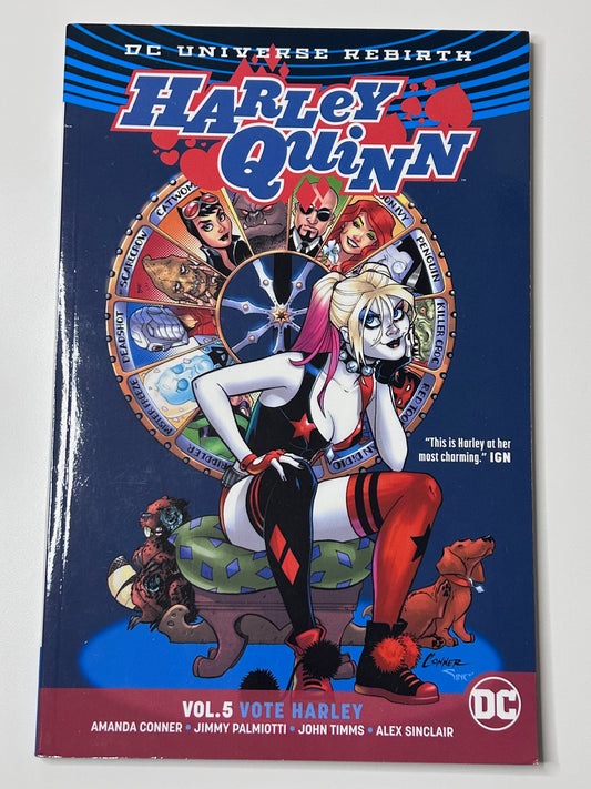 Harley Quinn Vol 5: Vote Harley DC Comics Rebirth