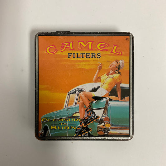 Camel Filters Cigarette Tin Case Vintage