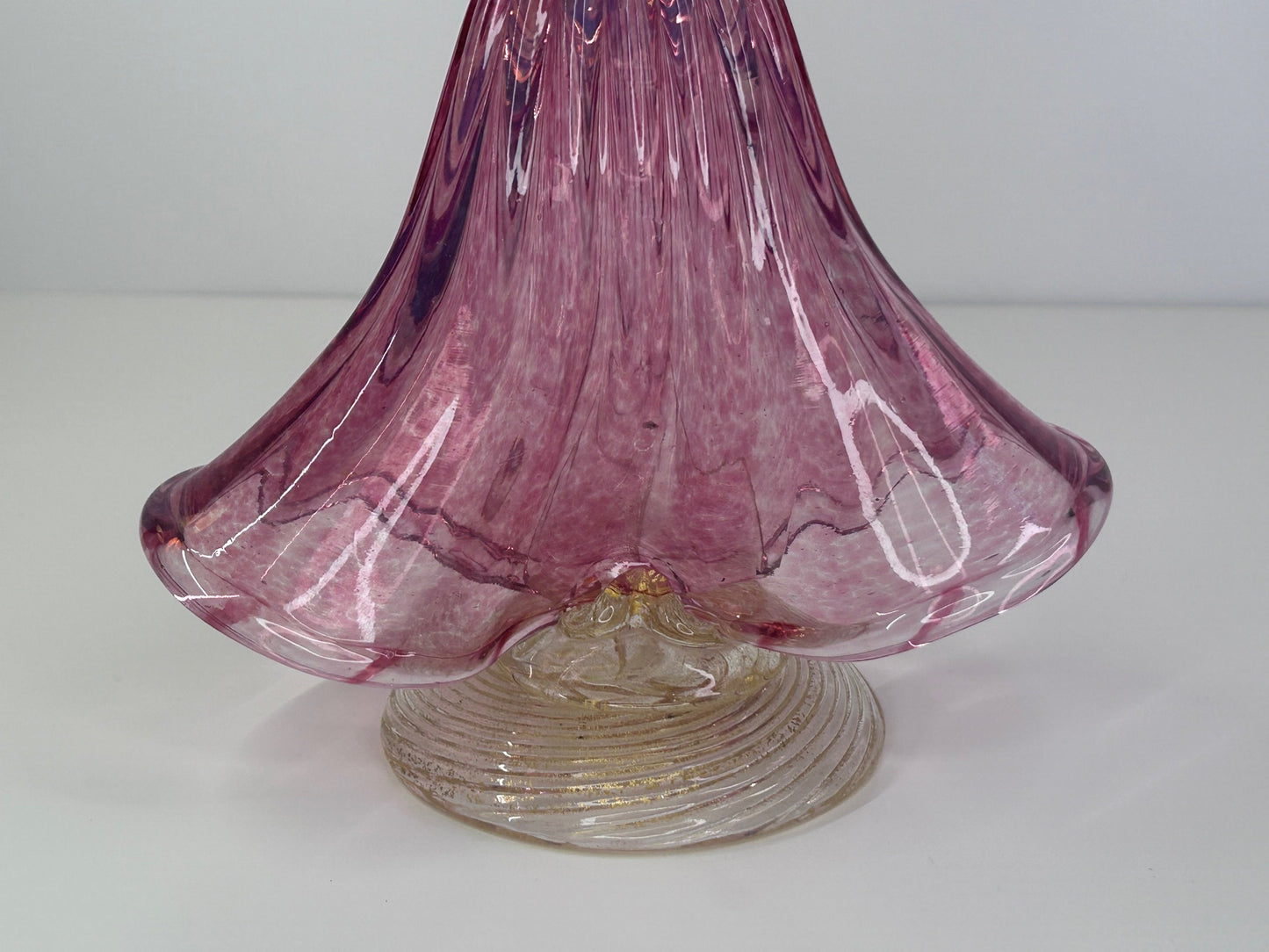 Ercole Barovier Vintage 1930s-1960s Murano Glass Venetian Woman With Fruit Basket on Head