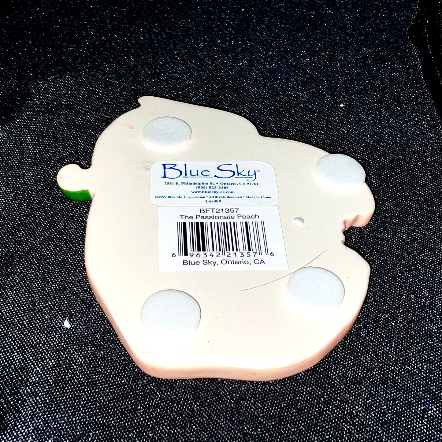 Blue Sky Peach Clay Work