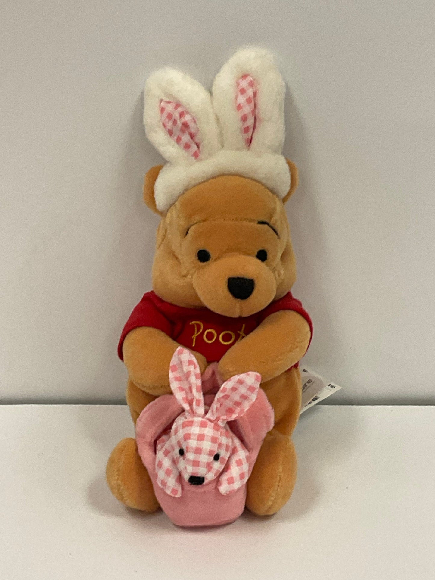 Easter Bunny Winnie the Pooh Bear & Friends Vintage Mini Beanbag Beanie Plush Disney Collectible