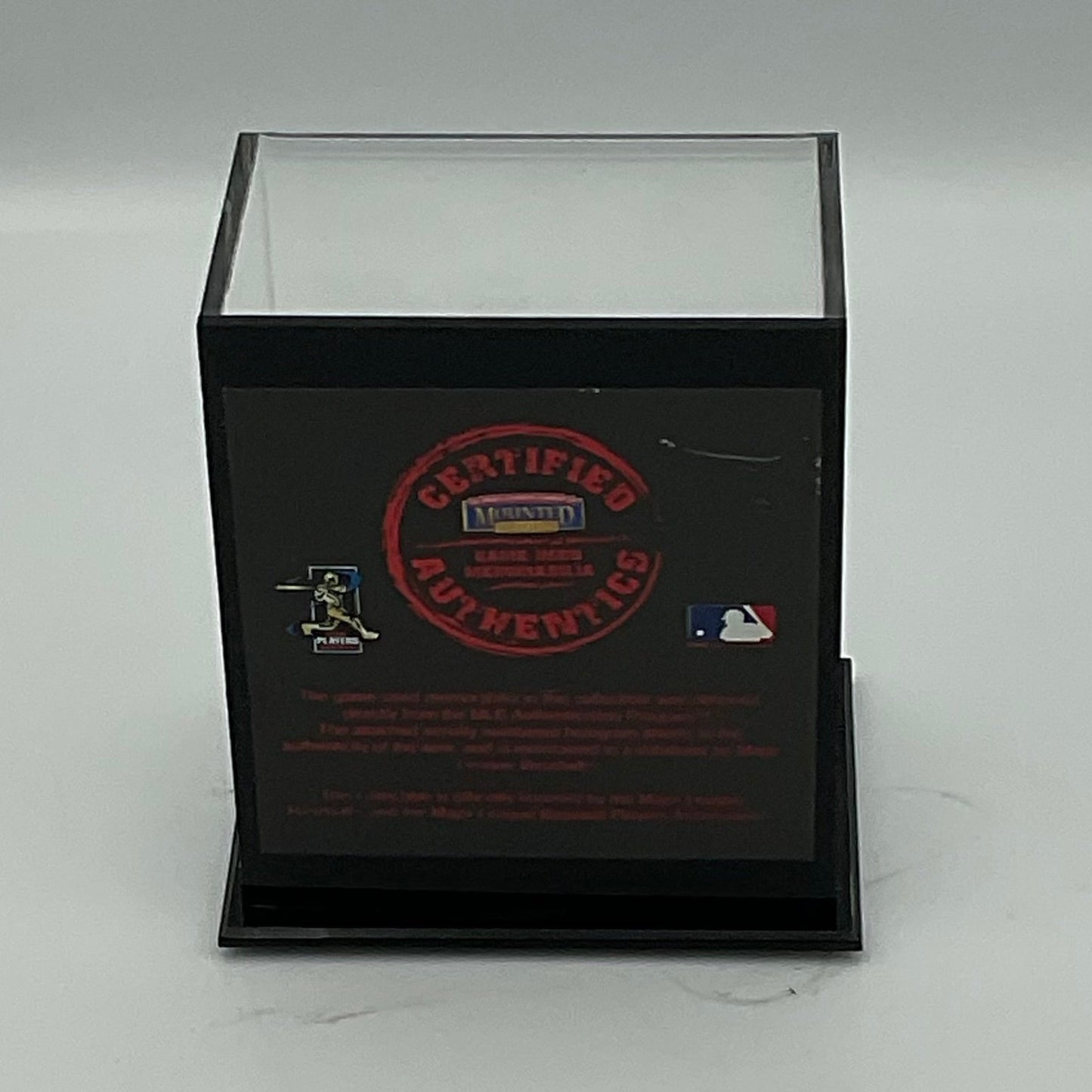 Hideki Matsui Certified Authentics Mounted Memories Game Used Infield Dirt