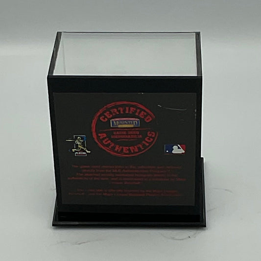 Hideki Matsui Certified Authentics Mounted Memories Game Used Infield Dirt
