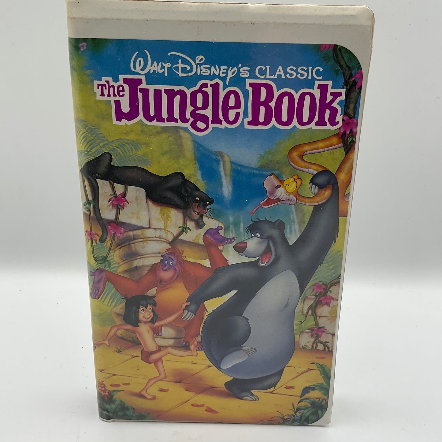 Walt Disney’s Classic The Jungle Book Vintage VHS Video Tape Movie in Original Box Untested
