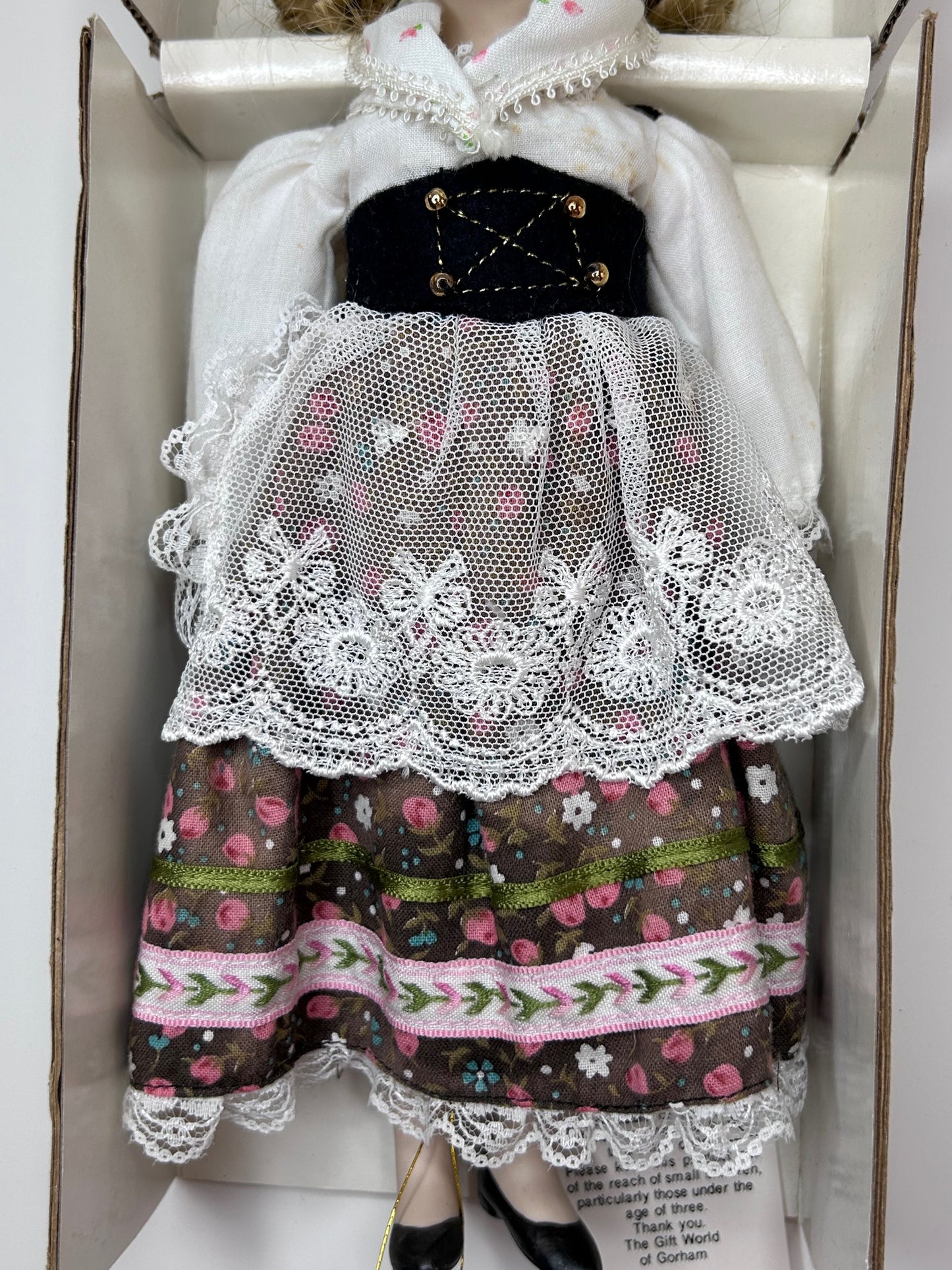 Gorham Around the World Germany Doll Marla Vintage 1985