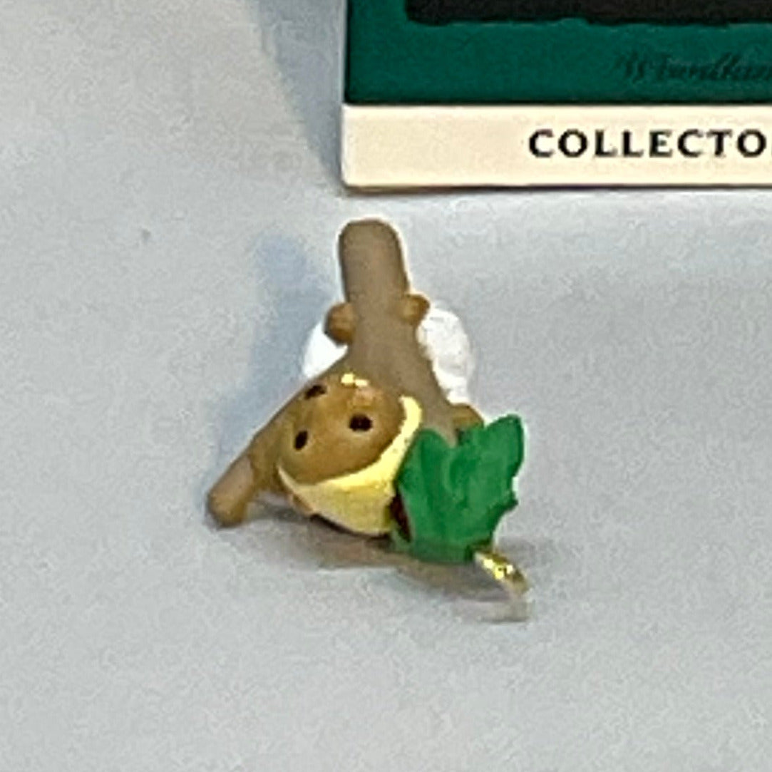 Hallmark Keepsake Christmas Ornament Miniature "Woodland Babies" 1993