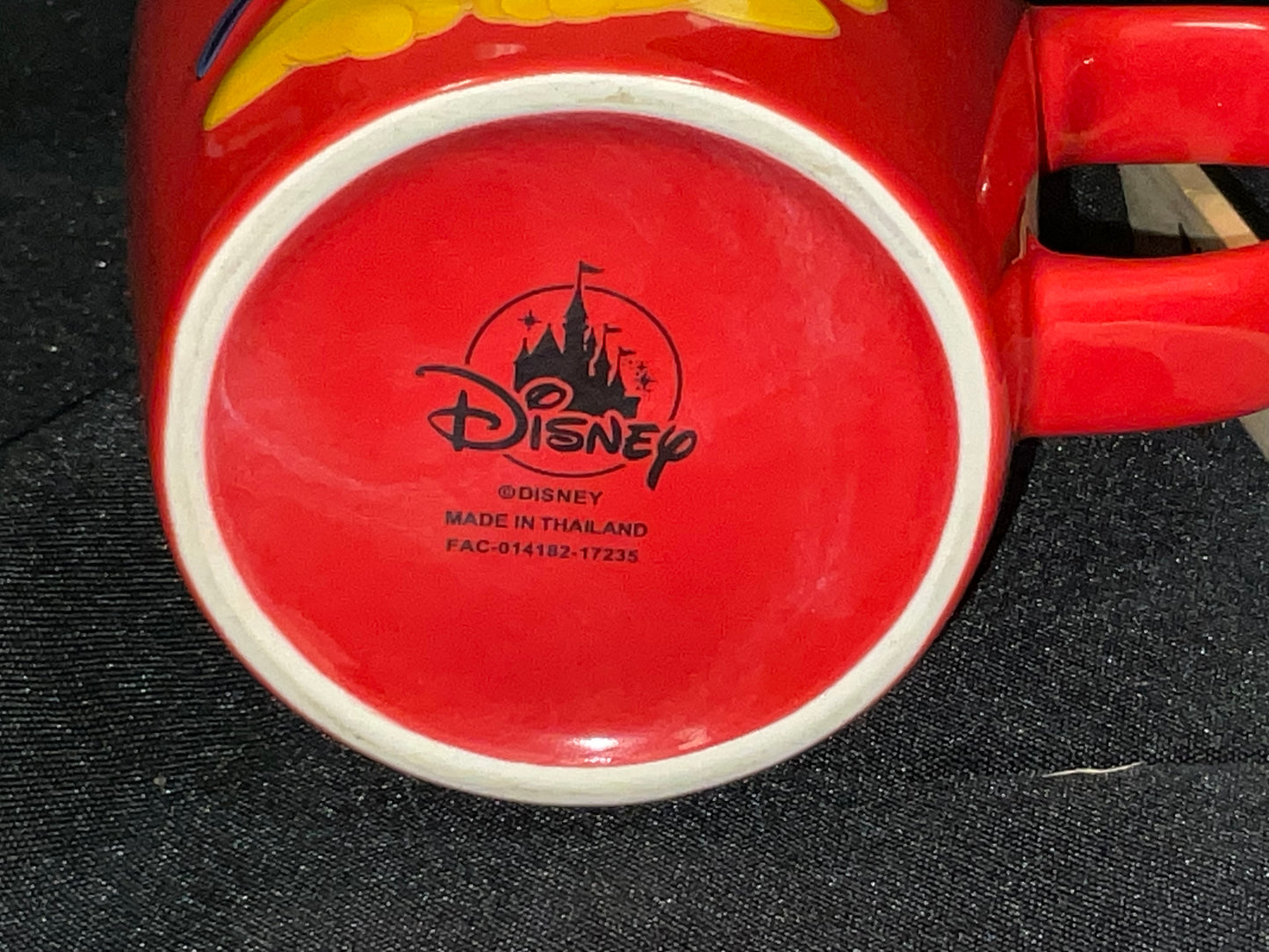 Disney Pluto Character Happy Play Full Collectible Coffee Tea Mug