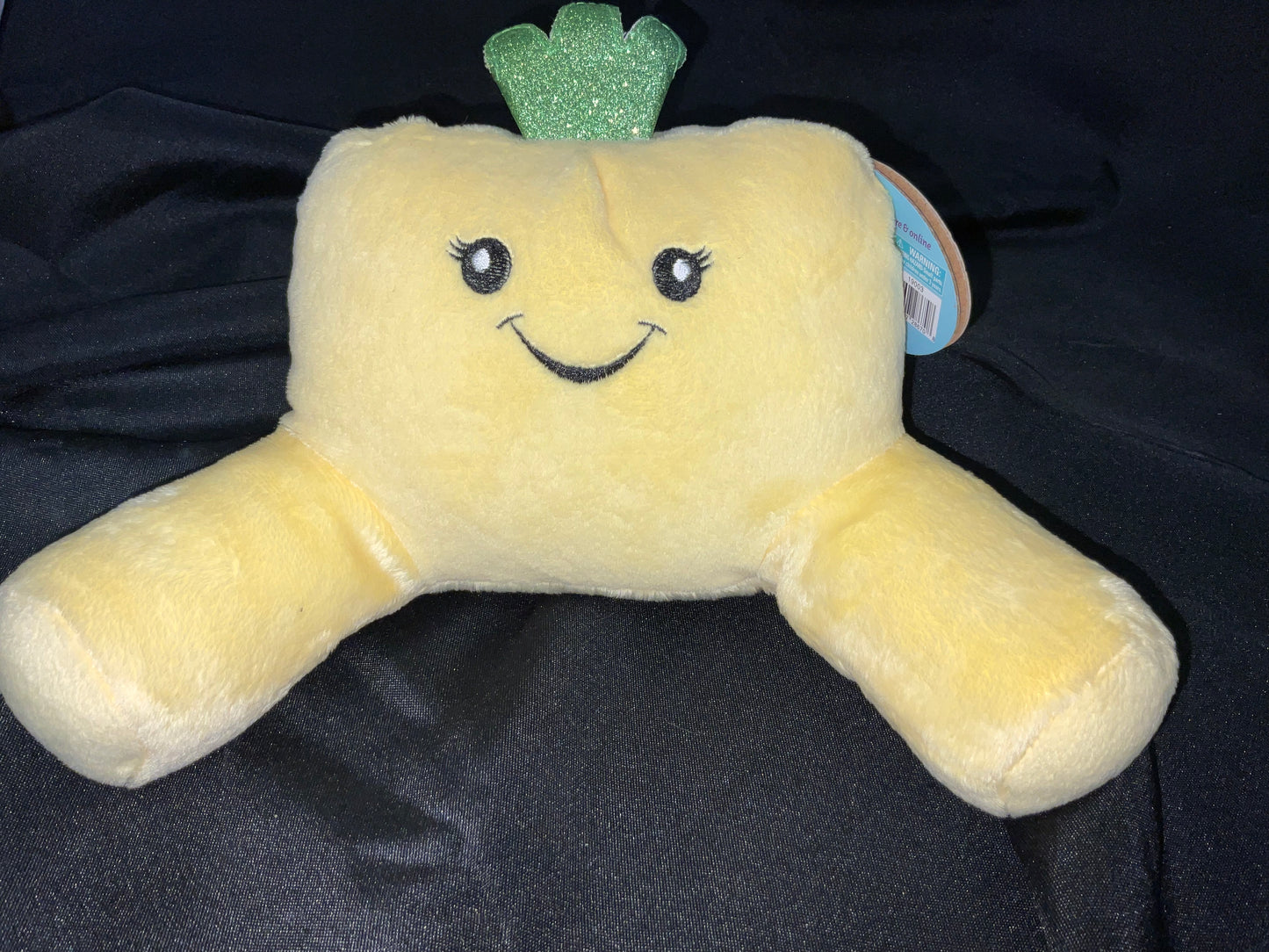 My Life As Yellow Pineapple Soft Plush Beanie Doll Mini Lounge Pillow Toy New with Tags