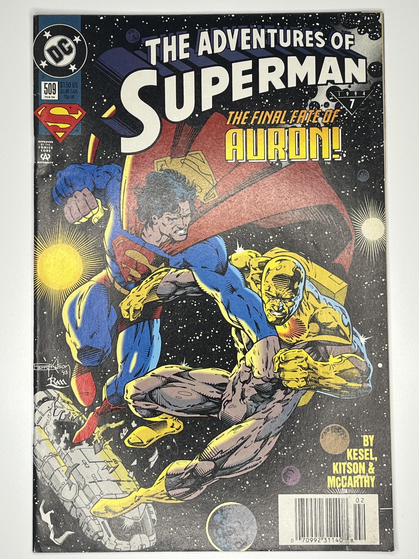 Adventures of Superman #509 1994