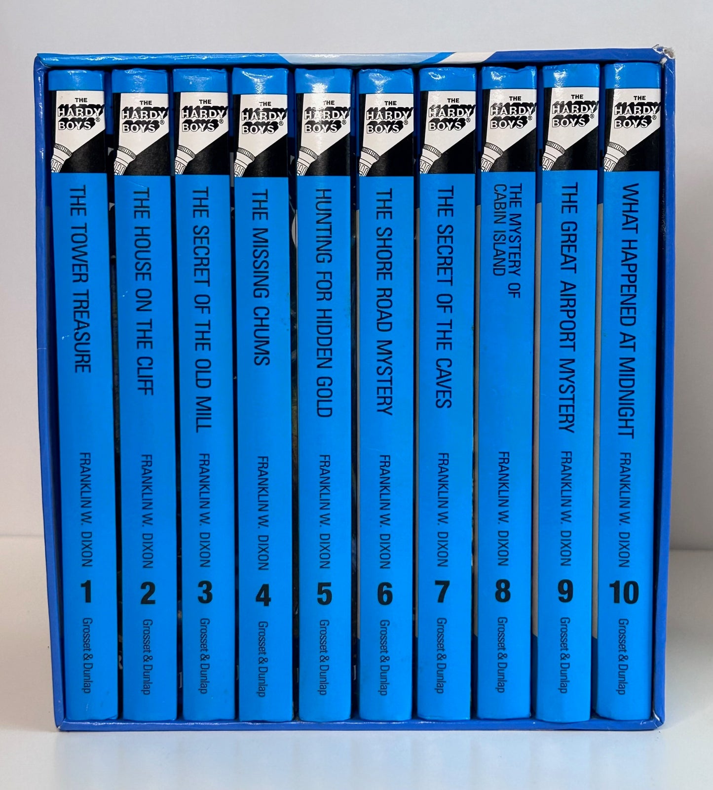 The Hardy Boys Collection Hardcover Book Set Volumes 1-10