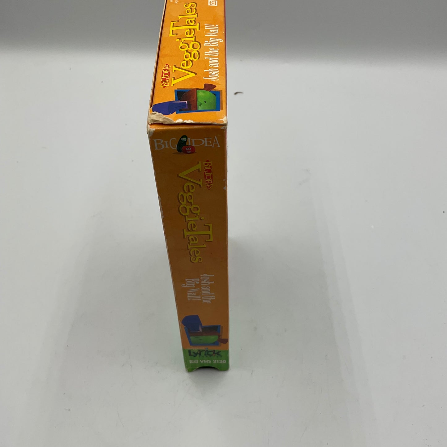 Veggie Tales Josh And The Big Wall Vintage VHS Video Tape Movie in Original Box Untested