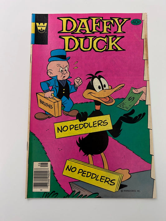 Daffy Duck #122 No Peddlers Vintage 1979 Whitman 40 Cent Comic Book