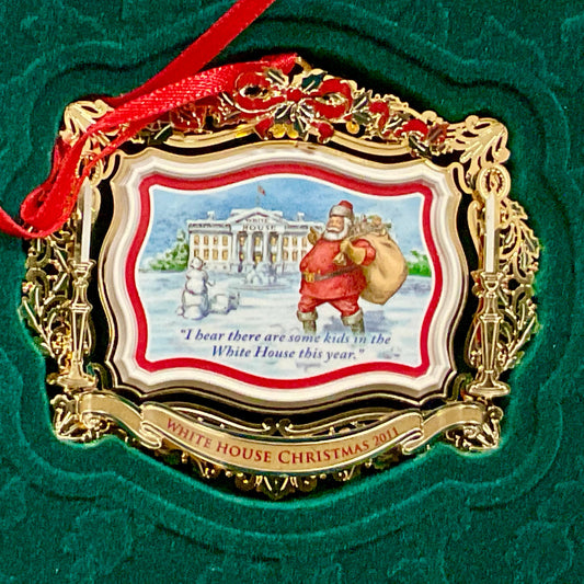 White House Historical Association 50th Anniversary 2011 Christmas Ornament