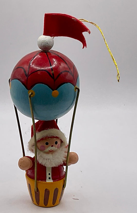 Gallery Originals Vintage Santa Claus Balloon Christmas Holiday Ornament with Original Box