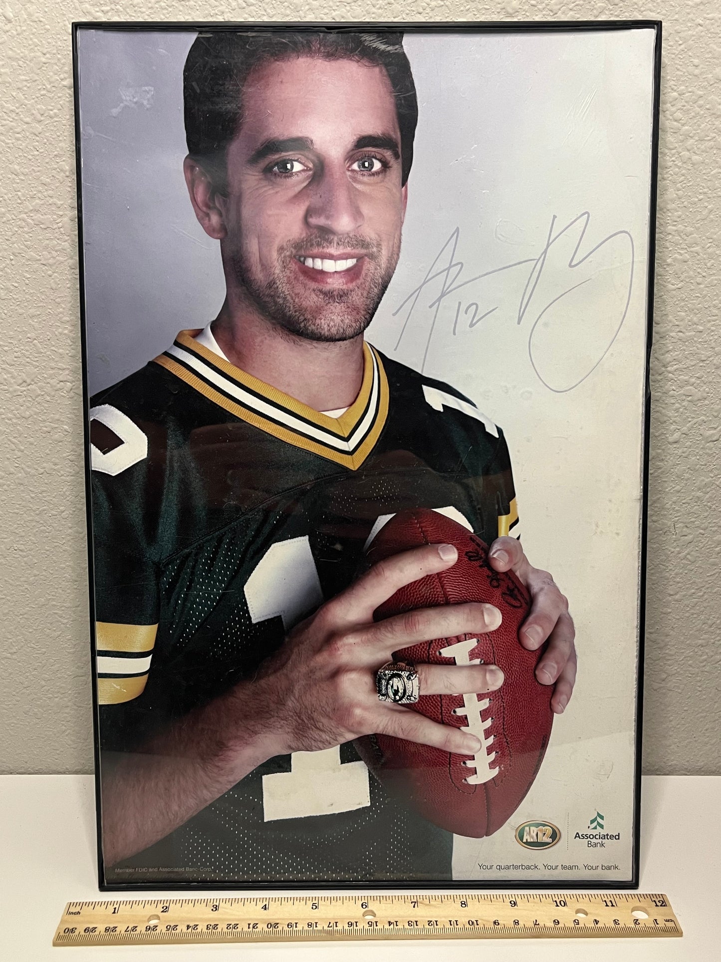 Aaron Rodgers Autographed Poster