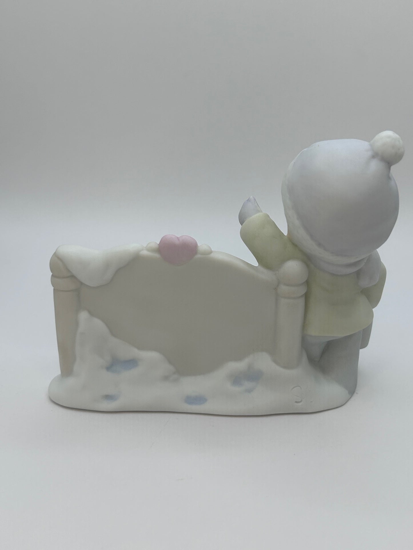 Precious Moments Vintage 1992 Sugar Town Sam Butcher Painting Sign