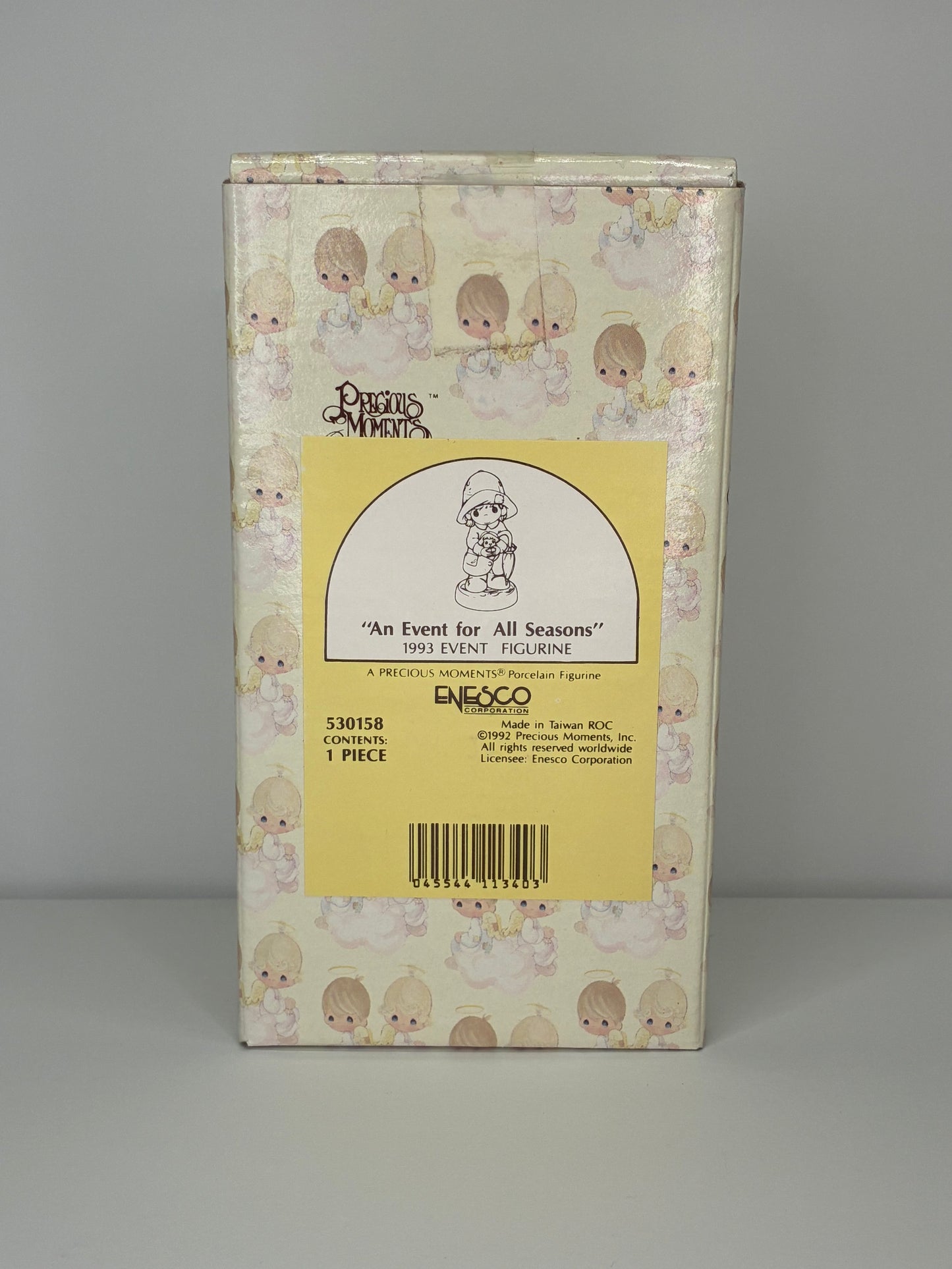 Precious Moments 1993 Event Figurine Vintage 1992 An Event for All Seasons w/ Original Box