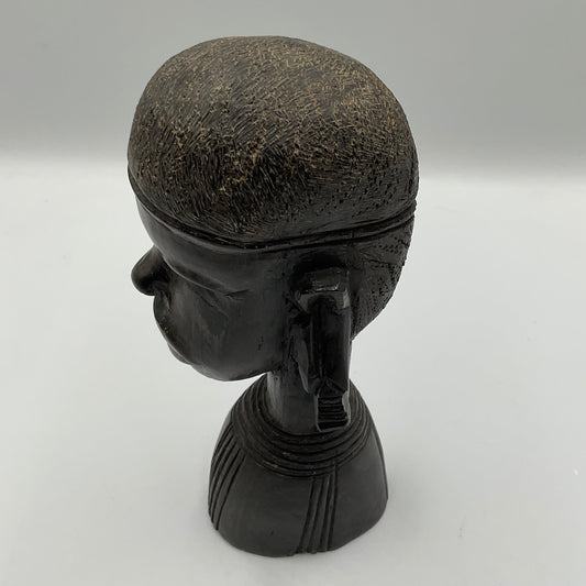 Hand Carved African Tribal Figure Art