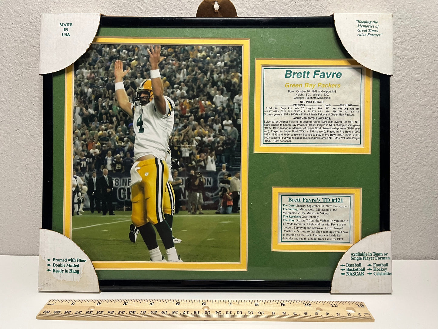 BRETT FAVRE TD #451