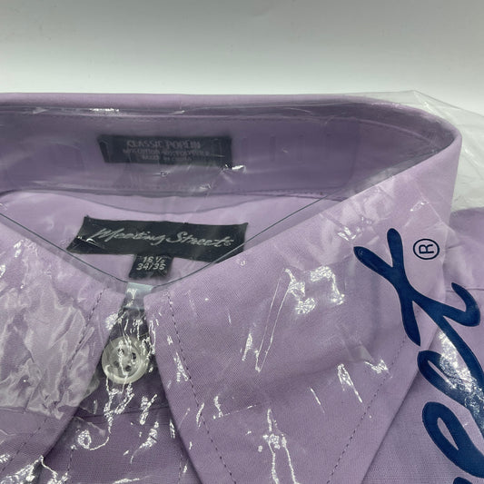 Meeting Street Men's Dress Shirt Size Large 16.5 34/35 New with Tags