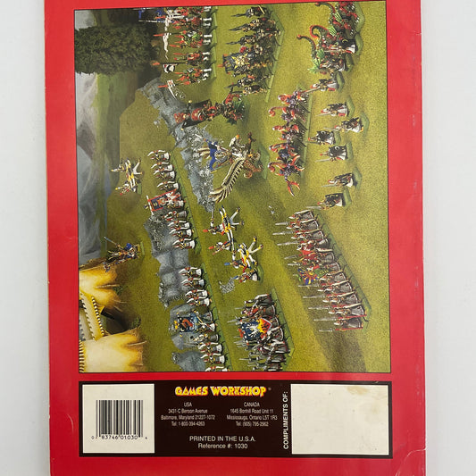 Vintage Warhammer 1997 Citadel Miniatures Catalog